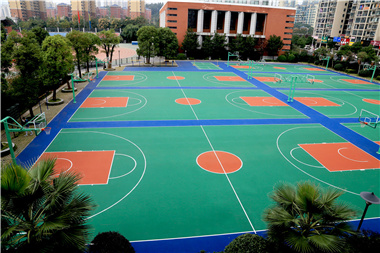 塑胶篮球场